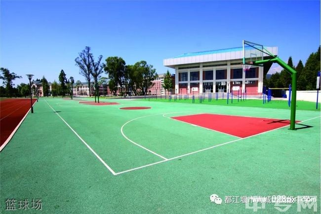 都江堰市青城山高级中学篮球场