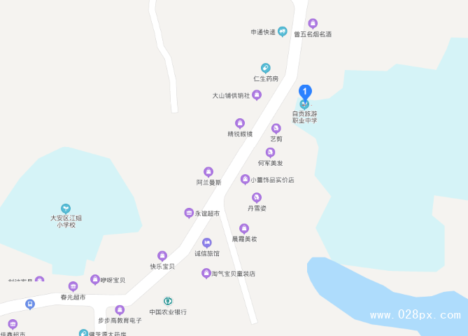 自贡市旅游职业高级中学在哪里