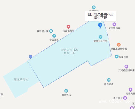 四川省荣县职业高级中学校地址