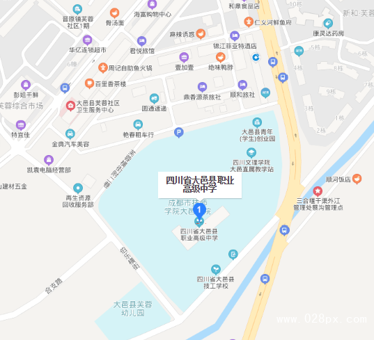 四川省大邑县职业高级中学地址