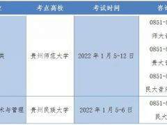 贵州省2022年音乐类、航空服务艺术与管理专业统考即将开始